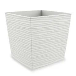 Vaso Aurora Cube Bianco