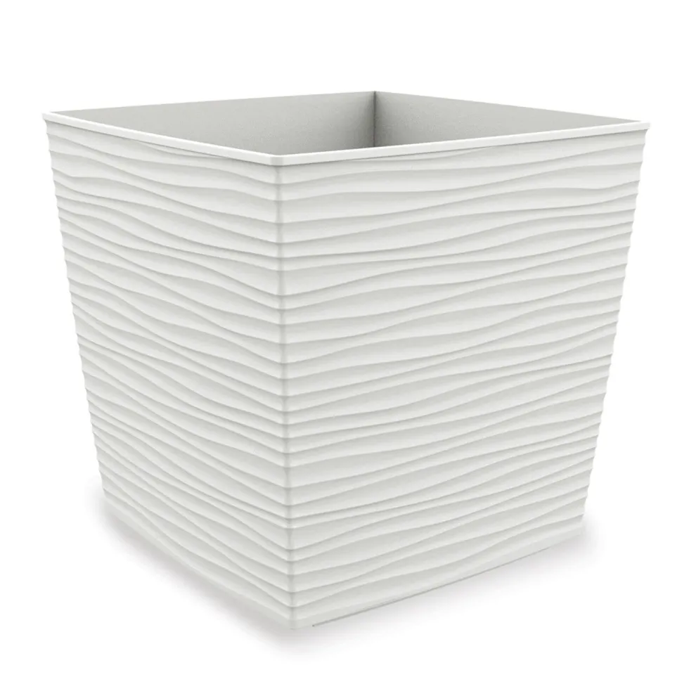 Vaso Aurora Cube Bianco