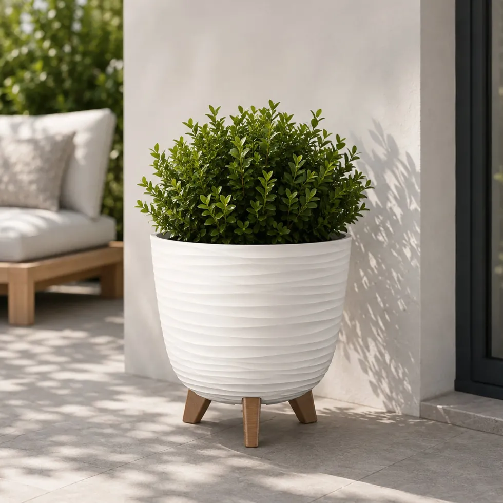 Vaso Aurora Luna Bianco