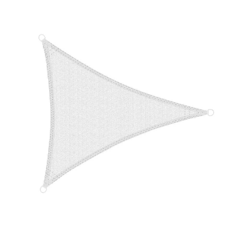 Vela Ombreggiante Triangolare Bianca 3x3x3 metri