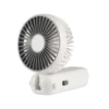 Ventilatore da scrivania 2 in 1 Portatile e Ricaricabile USB