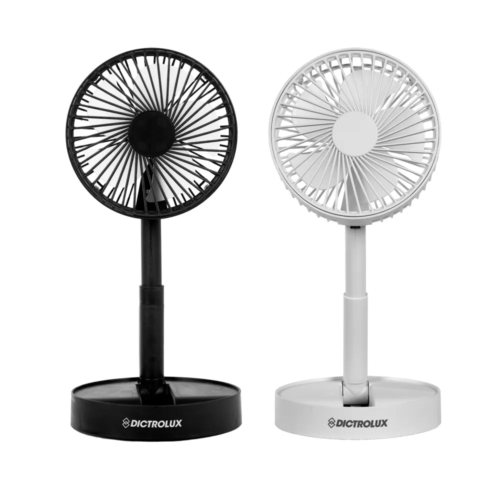 Ventilatore da scrivania Pieghevole e Ricaricabile 5 Watt