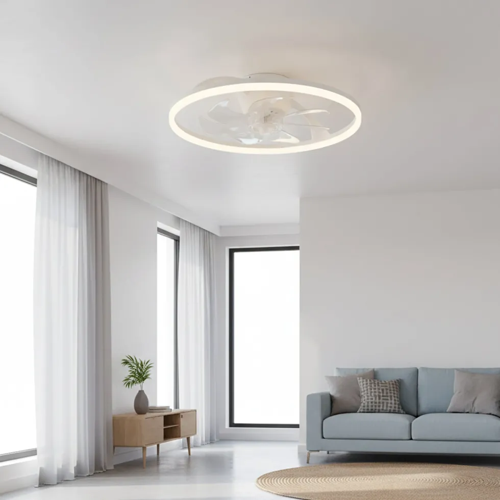 Ventilatore da Soffitto con Plafoniera ClimaLight LED