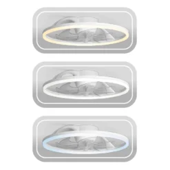 Ventilatore da Soffitto con Plafoniera ClimaLight LED