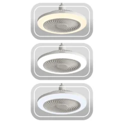 Ventilatore da Soffitto con Plafoniera Evolution Fan LED