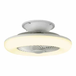Ventilatore da soffitto con plafoniera integrata WillySmart LED