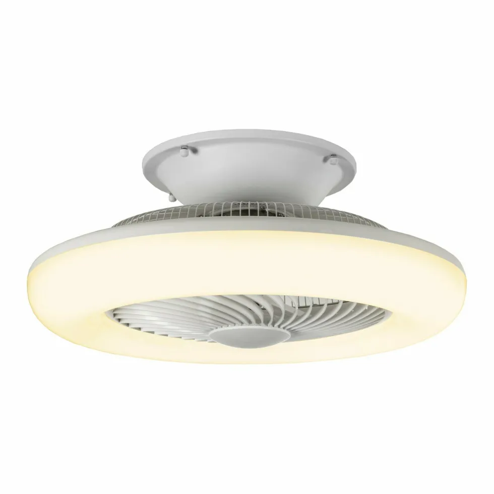 Ventilatore da soffitto con plafoniera integrata WillySmart LED