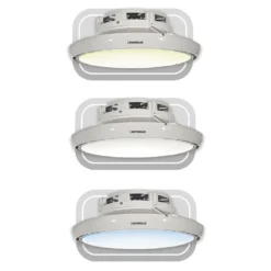 Ventilatore da Soffitto con Plafoniera LED Wi-Fi Spin Light