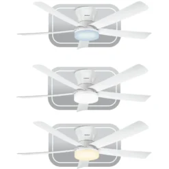 Ventilatore da Soffitto con Plafoniera LED Winged-Up