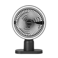 Ventilatore da Tavolo Ricaricabile con Luce LED LumiAir