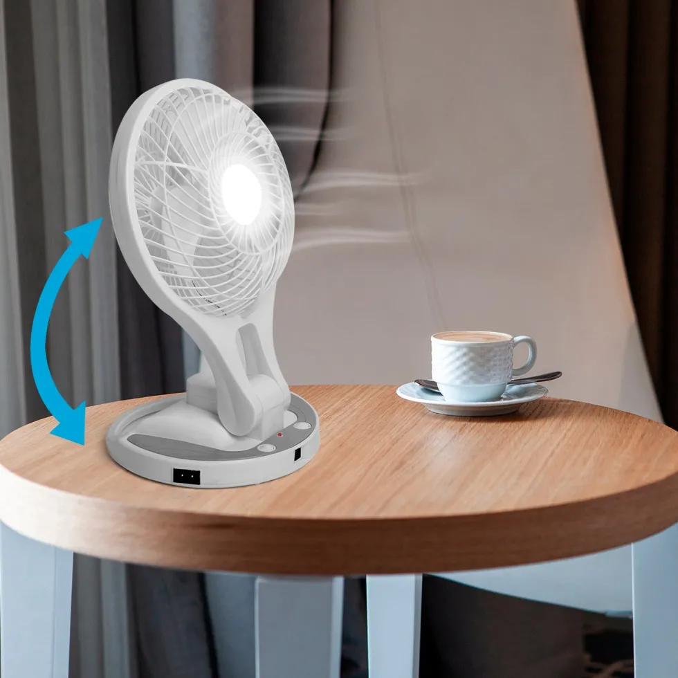 Ventilatore Portatile e Ricaricabile 8 Watt