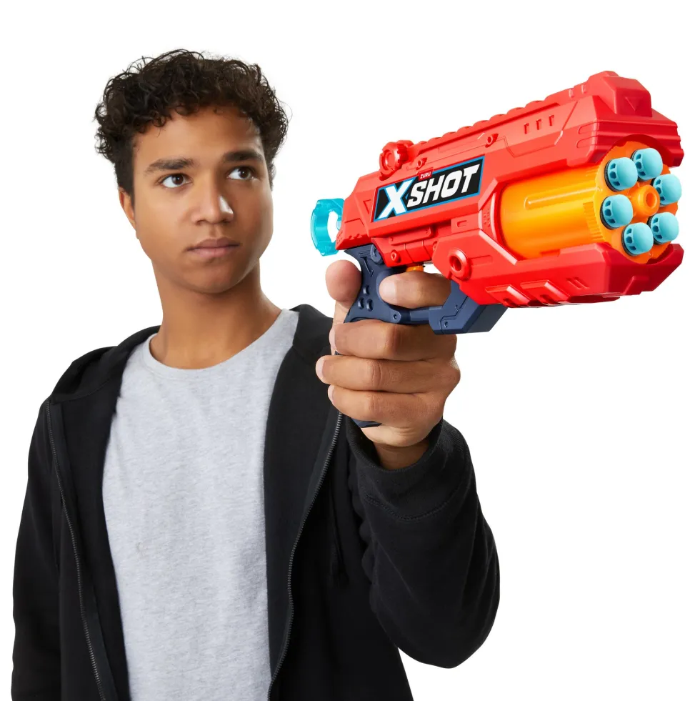 XShot Excel Reflex 6 pistola con 12 dardi giocattolo