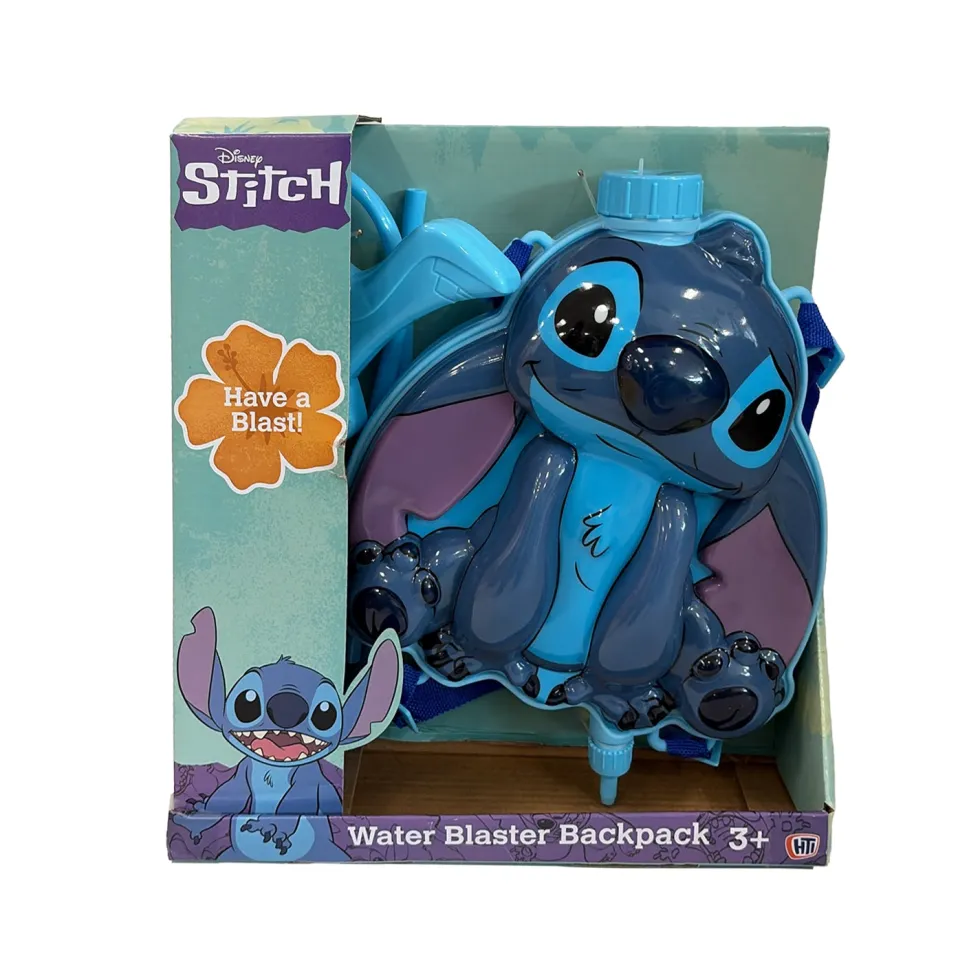 Zaino Spara Acqua Disney Stitch Water Blaster Backpack