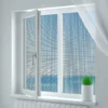 Zanzariera Velcro per finestra Antracite 150x180 cm