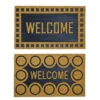 Zerbino Welcome cocco e gomma 75x45 cm